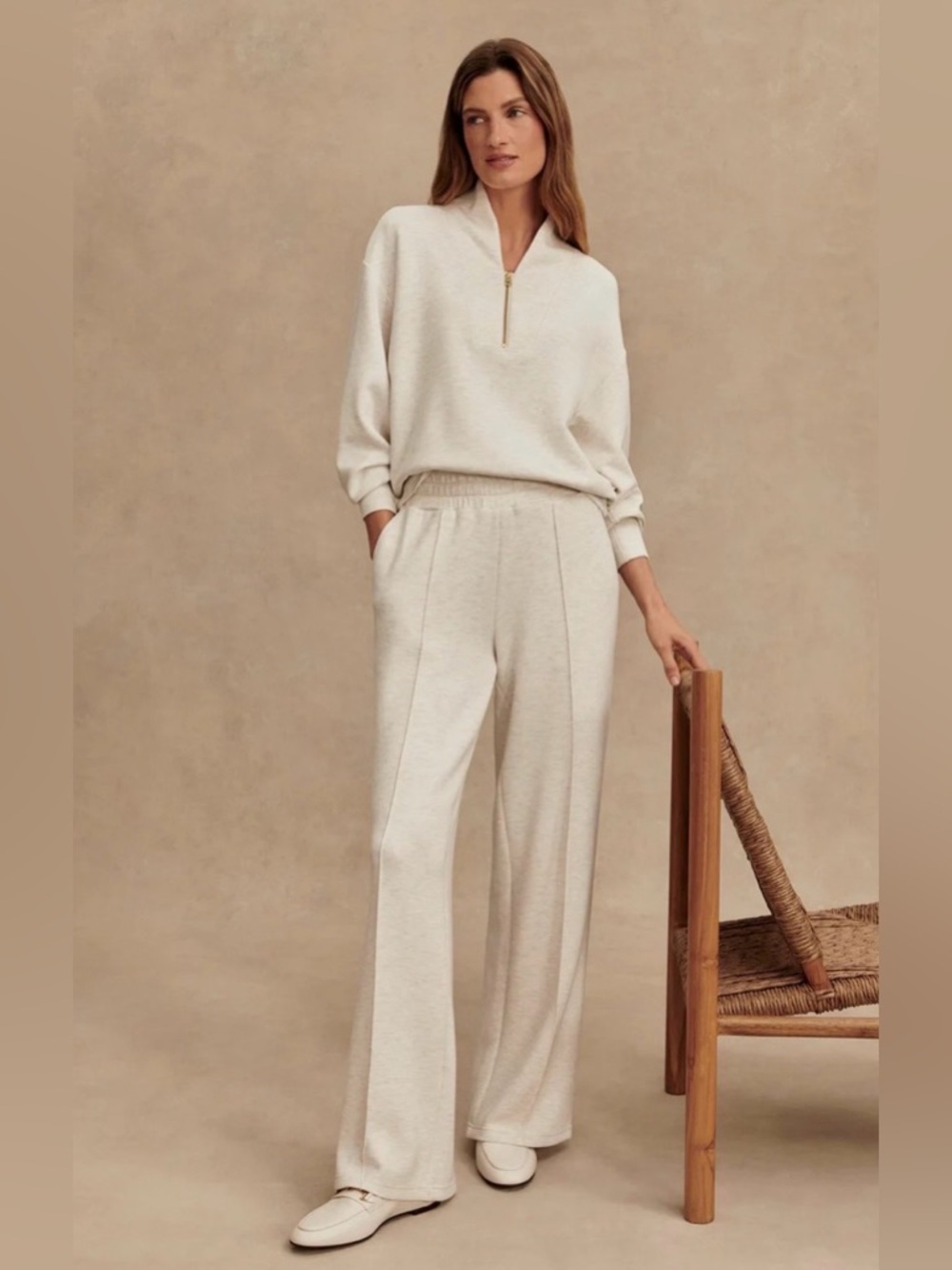 Varley double soft wide leg pants